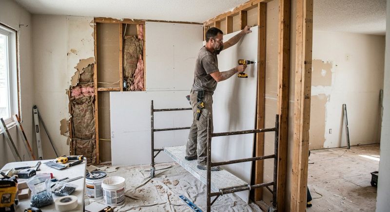 Drywall Service in Overland Park, KS