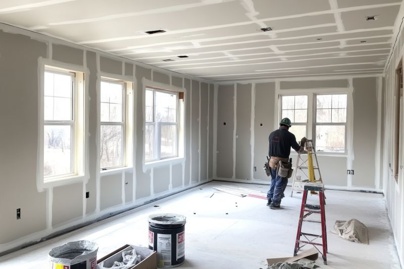 House Drywall Installation in Overland Park, KS