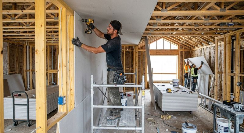 House Drywall Installation in Alpharetta, GA