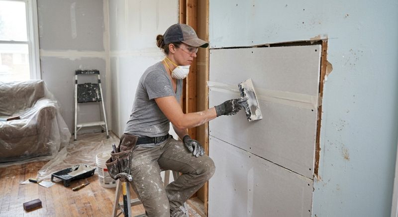 Kitchen Drywall Installation in Wilmington, NC