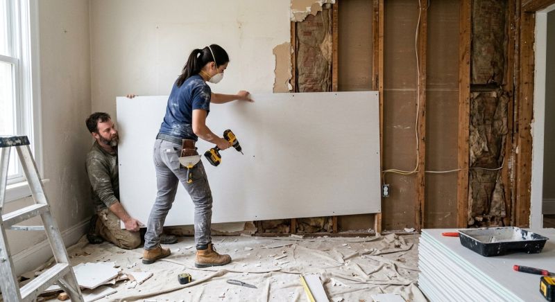 Kitchen Drywall Installation in Kansas City, MO